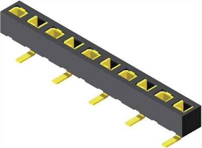 2.0 mm žensko zaglavlje H2.0 Gornji unos